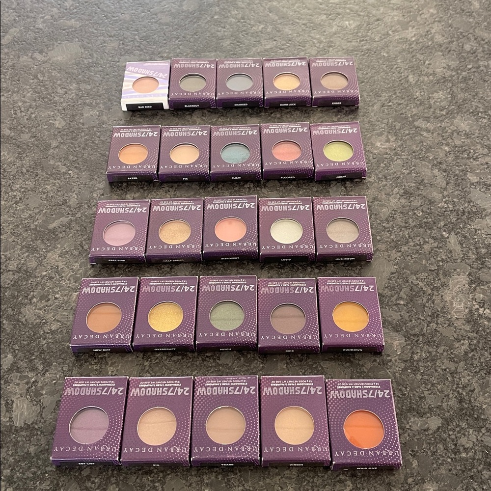 Urban Decay 24/7 SPECIAL ORDER set list, free bird floored, lucid, bad seed